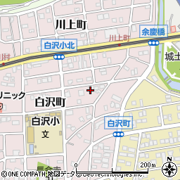 愛知県名古屋市守山区白沢町146-1周辺の地図
