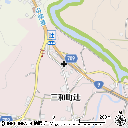 京都府福知山市三和町辻2-4周辺の地図