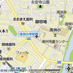 清洲桜醸造青雲寮周辺の地図