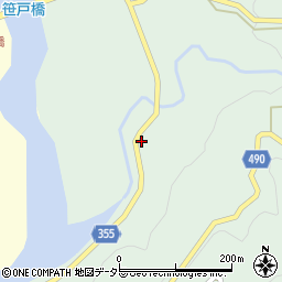 愛知県豊田市笹戸町南周辺の地図