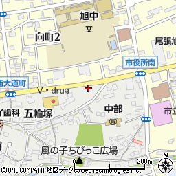 ニイミ産業株式会社尾張旭営業所周辺の地図