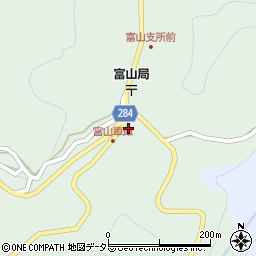 島根県大田市富山町山中1771周辺の地図