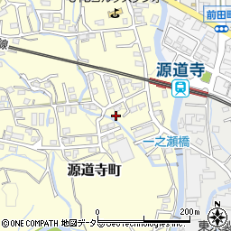 静岡県富士宮市源道寺町1444周辺の地図