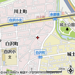 愛知県名古屋市守山区白沢町257周辺の地図