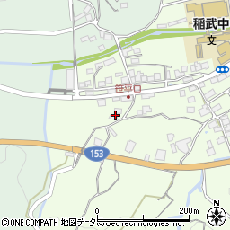 愛知県豊田市桑原町上須形周辺の地図