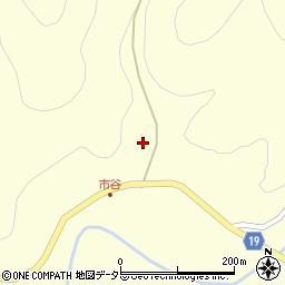 京都府南丹市日吉町四ツ谷（市田谷）周辺の地図