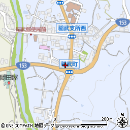 愛知県豊田市稲武町寺下9周辺の地図