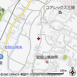 静岡県富士宮市安居山738周辺の地図