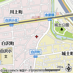 愛知県名古屋市守山区白沢町260-2周辺の地図