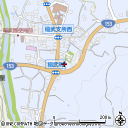 愛知県豊田市稲武町寺下2-2周辺の地図