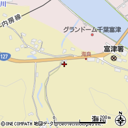 千葉県富津市海良449周辺の地図