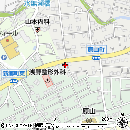 愛知県瀬戸市原山町224周辺の地図