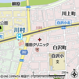 愛知県名古屋市守山区白沢町113周辺の地図