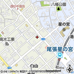 愛知県清須市西田中蓮池143周辺の地図