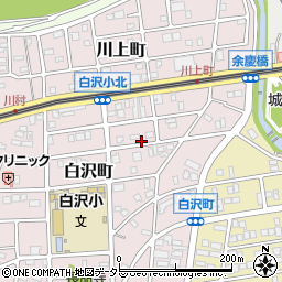 愛知県名古屋市守山区白沢町95周辺の地図