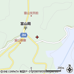 島根県大田市富山町山中1324周辺の地図