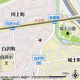 愛知県名古屋市守山区白沢町260周辺の地図
