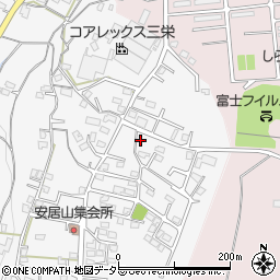 静岡県富士宮市安居山724周辺の地図
