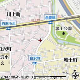 愛知県名古屋市守山区白沢町262周辺の地図