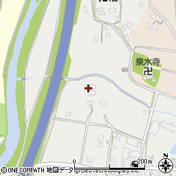 千葉県富津市花輪周辺の地図