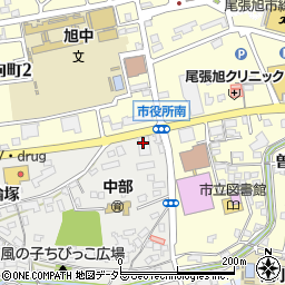 １００円ショップセリア尾張旭店周辺の地図