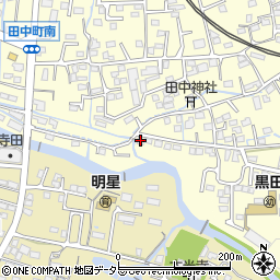 静岡県富士宮市田中町1177周辺の地図