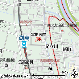 冨田医院周辺の地図