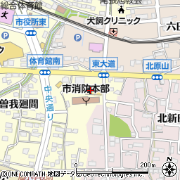 オートバックス・尾張旭店周辺の地図