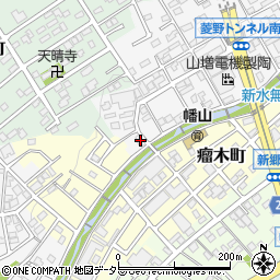 谷口製陶所周辺の地図