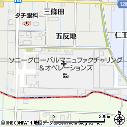 ソニーイーエムシーエス株式会社　稲沢テックユースハウス寮周辺の地図
