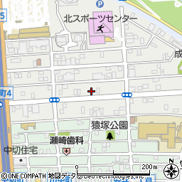 愛知県名古屋市北区成願寺1丁目9-37周辺の地図