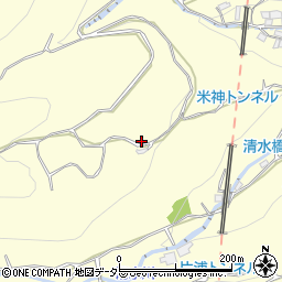 神奈川県小田原市米神290周辺の地図