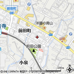 静岡県富士宮市前田町119周辺の地図