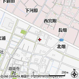 愛知県稲沢市坂田町北畑24周辺の地図