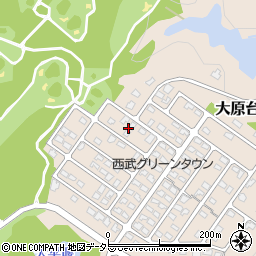 千葉県いすみ市大原台105周辺の地図