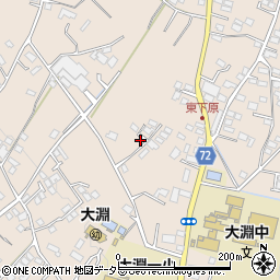 静岡県富士市大淵2989-12周辺の地図