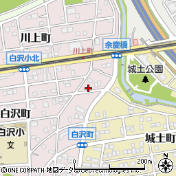 愛知県名古屋市守山区白沢町88周辺の地図