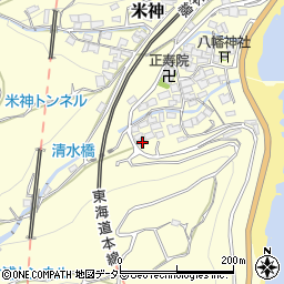 神奈川県小田原市米神426周辺の地図