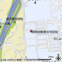 トヨタ自動車東富士アパート周辺の地図