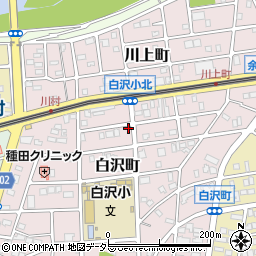 愛知県名古屋市守山区白沢町69周辺の地図