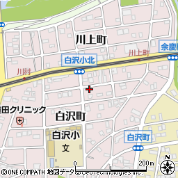 愛知県名古屋市守山区白沢町71周辺の地図
