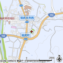 愛知県豊田市稲武町寺下2周辺の地図