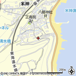 神奈川県小田原市米神503周辺の地図