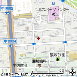 愛知県名古屋市北区成願寺1丁目9-44周辺の地図