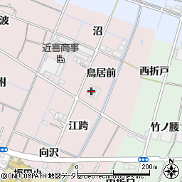 愛知県稲沢市今村町鳥居前22周辺の地図