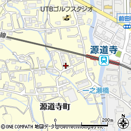 静岡県富士宮市源道寺町1386周辺の地図