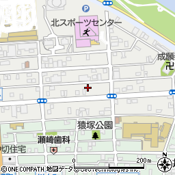 愛知県名古屋市北区成願寺1丁目9-34周辺の地図
