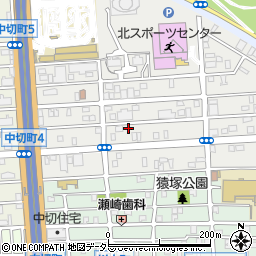 愛知県名古屋市北区成願寺1丁目9-9周辺の地図