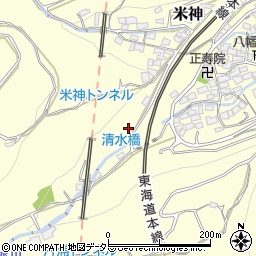 神奈川県小田原市米神330周辺の地図