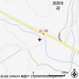京都府船井郡京丹波町質美谷ノ下周辺の地図